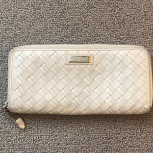 Cole Haan Leather weave wallet